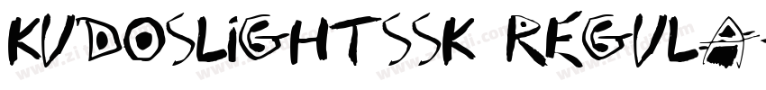 KudosLightSSK Regula字体转换